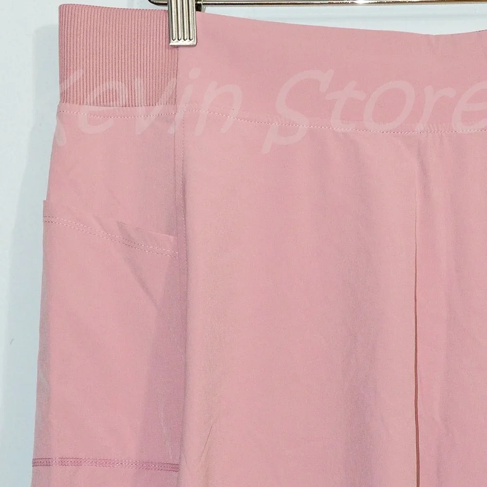 Pink NWT‎ 32 Degrees ladies Flowy woven lightweight skorts